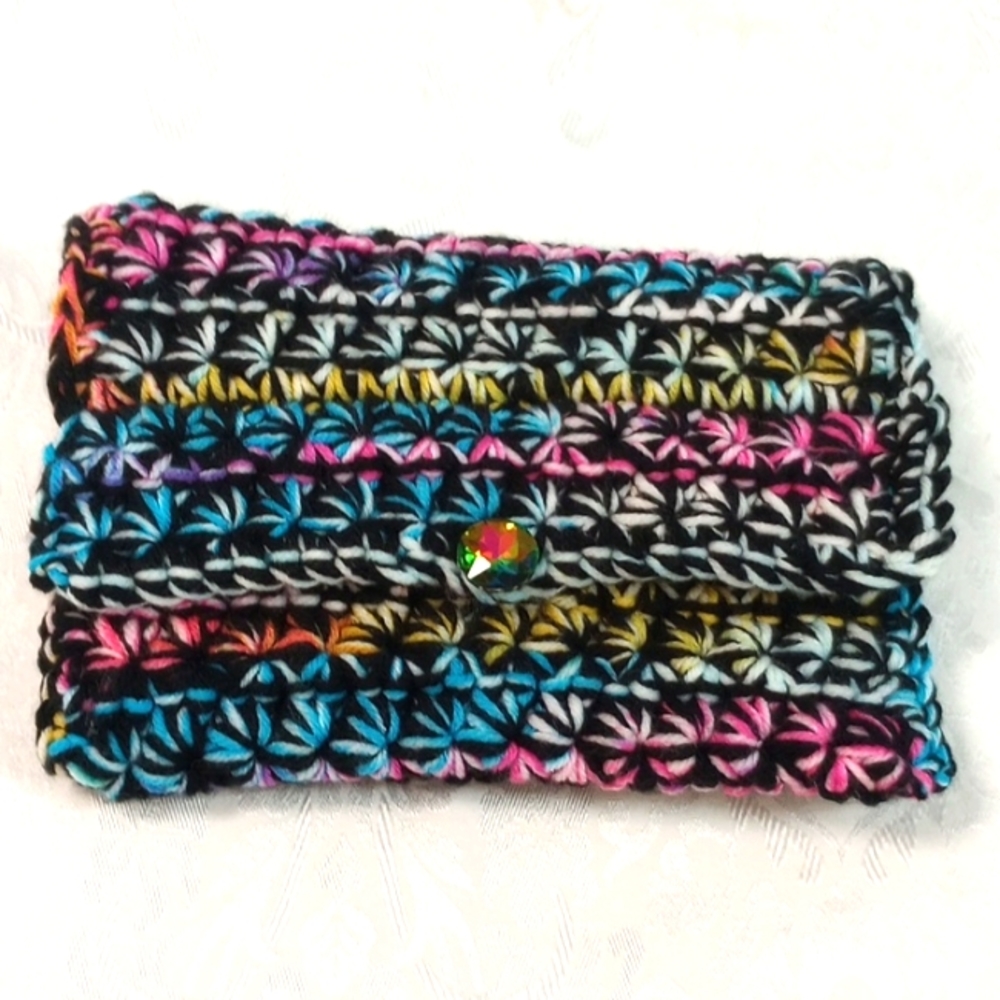 Clutch, Crochet, Handmade in USA